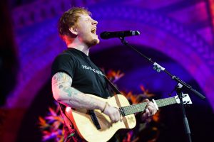 Ed Sheeran Performs