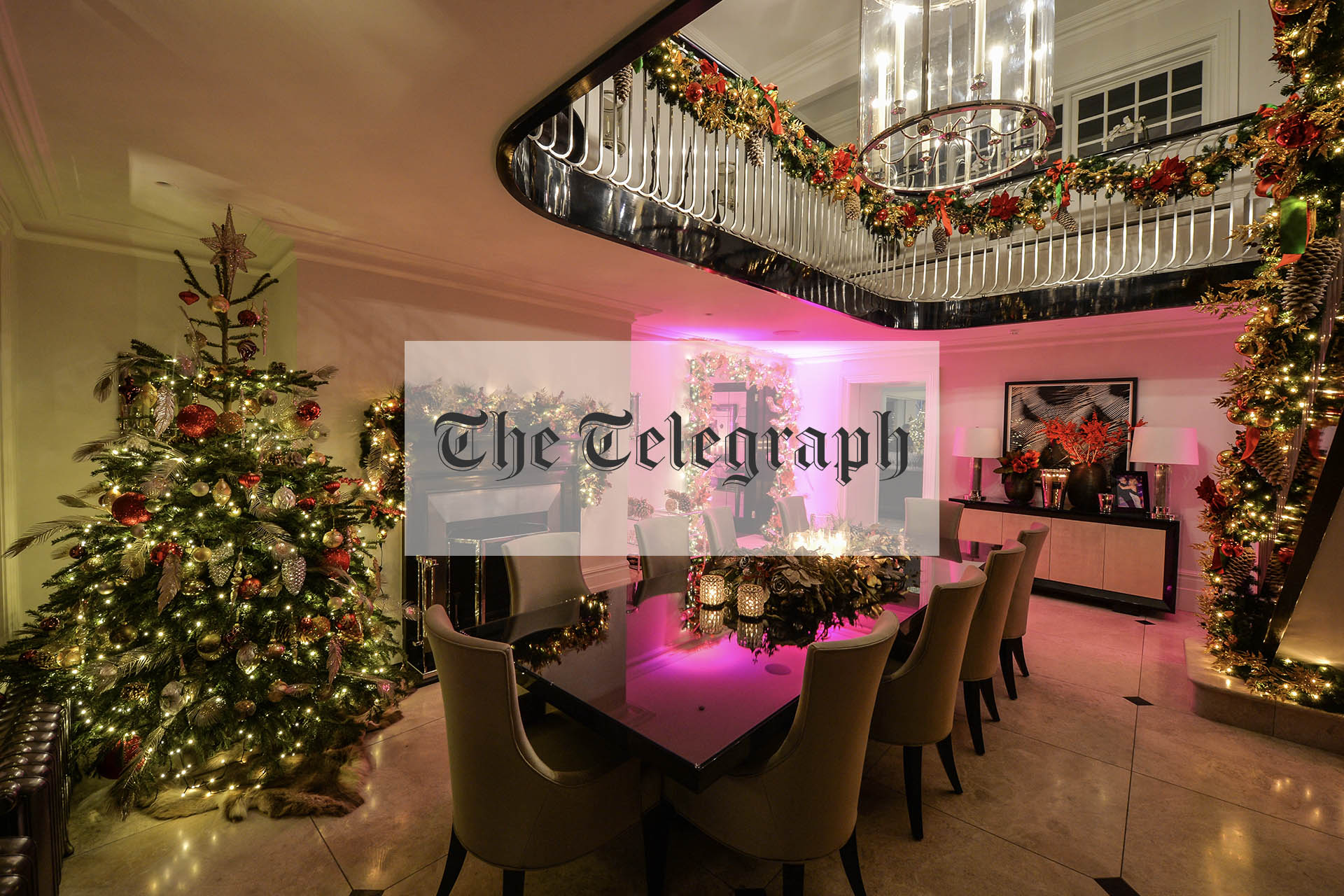 How the Super Rich Decorate Their Homes for Christmas