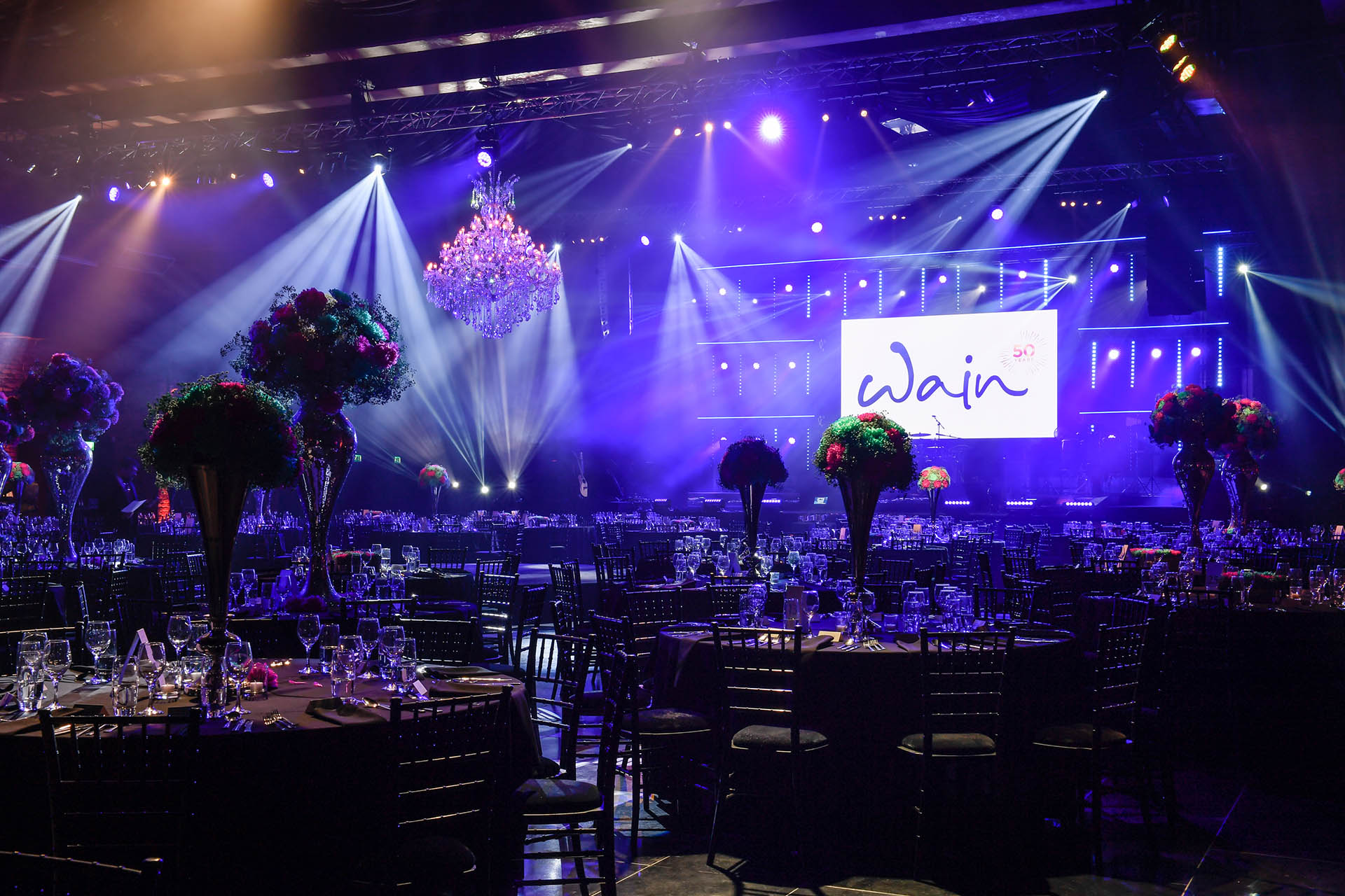 A corporate event that celebrated business achievements