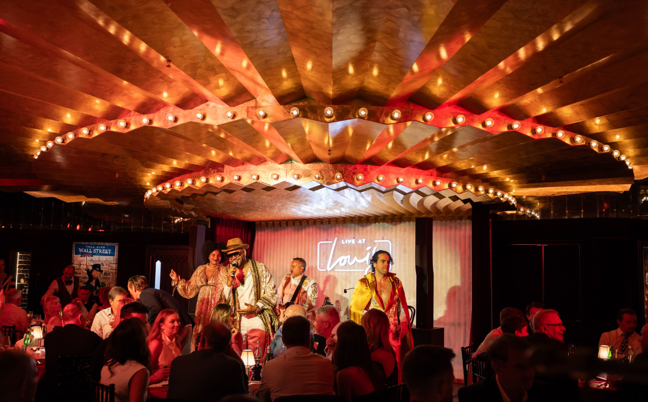 Corporate event with live entertainment in Manchester