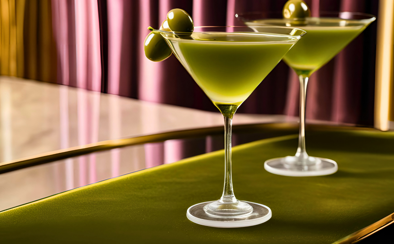 private parties green cocktails