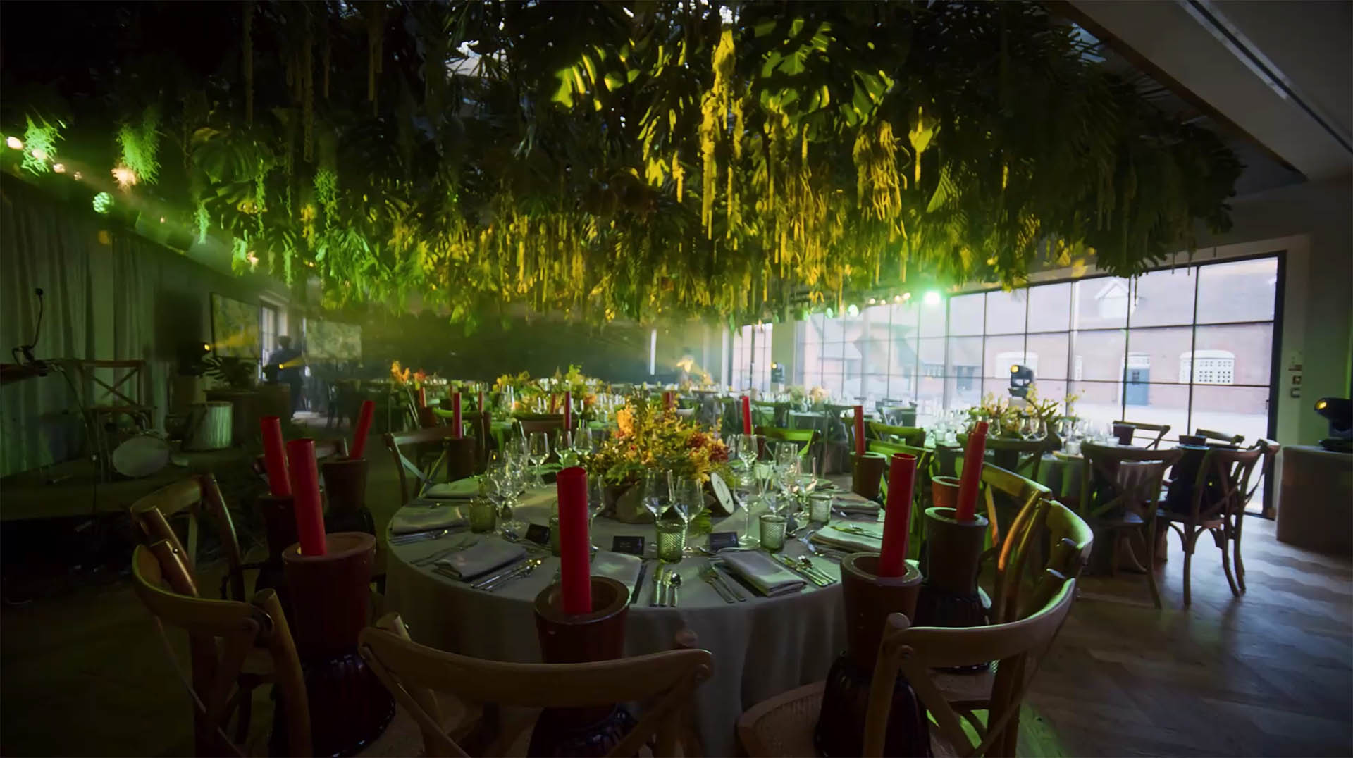 Events Planners Taylor Lynn Corporation under the canopy