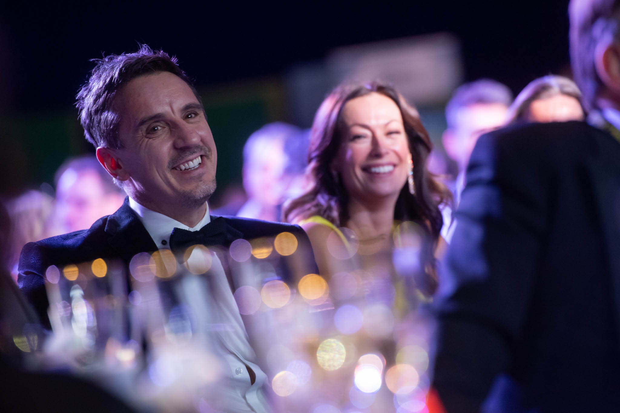 Great Mancunian Ball Gary and Emma Neville
